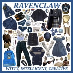 the cover of raven claw's book, witty intelligent creative