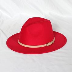 Category:Hats; Embellishment:Pure Color; Gender:Men's; Quantity:1 PC; Style:Simple; Hats Category:Fedora Hat; Occasion:Formal,Wedding,Cocktail,Royal Astcot; Material:Wool Acrylic; Front page:WE; Shipping Weight:0.2; Listing Date:03/14/2023 Cheap Red Hat One Size, Cute Cheap Red Hats, Cheap Embroidered Red Hats, Wedding Party Accessories, Cheap Party, Wedding Cocktail, Wedding Cocktails, Fedora Hat, Simple Weddings