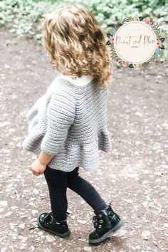 Smock top, Crochet jacket, crochet cardigan, Vintage top, Crochet pattern, Crochet Girls jacket, Crochet womens jacket, Crochet sweater Smock Jacket, Crochet Children, Childrens Clothing Patterns, Sc Crochet, Knit Projects, Kids Crochet, Yarn Inspiration