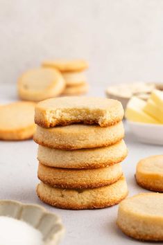 Keto Shortbread Cookies (Gluten-Free) — Foodborne Wellness Coffee Shortbread, Keto Shortbread Cookies, Vanilla Shortbread Cookies, Easy Shortbread Cookies, Keto Shortbread, Rosemary Shortbread Cookies, Rosemary Shortbread, Easy Shortbread, Vanilla Shortbread