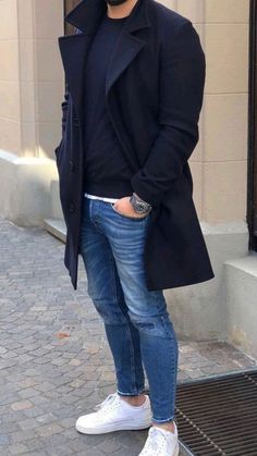 Turtleneck Outfit Men, Black Fall Outfits, Mens Winter Fashion Outfits, Mens Business Casual Outfits, Men Stylish Dress, Guys Clothing Styles, Winter Outfits Men, Mens Fashion Casual Outfits, Outfits Men