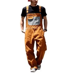 Applicable Season : AUTUMN Applicable Scene : Casual Model Number : PANTS Item Type : full length Style : Safari Style Material : POLYESTER Gender : MEN Pant Style : Overalls Size Waist Hip Bottoms Length L 94cm/37.01'' 116cm/45.67'' 131cm/51.57'' XL 98cm/38.58'' 110cm/43.31'' 132cm/51.97'' XXL 102cm/40.16'' 114cm/44.88'' 133cm/52.36'' XXXL 106cm/41.73'' 118cm/46.46'' 134cm/52.76'' XXXXL 110cm/43.31'' 122cm/48.03'' 135cm/53.15'' XXXXXL 114cm/44.88'' 126cm/49.61'' 136cm/53.54'' 2000s Hip Hop Fashion, Bib And Brace Overalls, 2000s Hip Hop, Men's Dungarees, Mens Bodysuit, Style Overalls, Overalls Men, Jeans Overall, Denim Dungarees