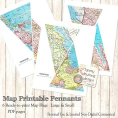 printable maps are shown with the text map printable pennants