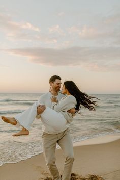 Lake Michigan Beach engagement photos, Michigan wedding photographer, sunset engagement photos on the beach, Lake Michigan photoshoot, West Michigan photographer, candid engagement photos, engagement photo poses, engagement photo inspiration, neutral casual engagement photo outfits Beach In The Fall, Engagement Photos Sunset, Engagement Photos On The Beach, Michigan Engagement Photos, Photos Sunset, Engagement Picture Outfits