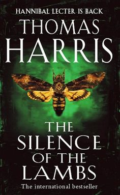 the book cover for the science of the lamps by thomas harris, with an image of a moth on it