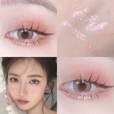 Eyeshadow Liner, Gold Eyeliner, Makeup Highlighter, Eyeshadow Pencil, Shiny Eyes, Matte Makeup, Gold Face