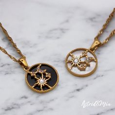 Embark on a celestial journey with our exquisite Sun and Moon Best Friend Necklaces. This matching celestial jewelry set is a perfect symbol of the unbreakable bond between friends, capturing the enchanting essence of the sun and moon. * N E C K L A C E ∙ D E T A I L S * › 1x Pair of Necklaces › Chain Length: 45cm › Material: Durable Stainless Steel with Gold Plating › Pendant Colors: White and Black › Hypoallergenic - Gentle on sensitive skin › Tarnish free & Water resistant Celebrate your uniq Sun And Moon Best Friend, Sun And Moon Pendant, Jewellery Set Gold, Necklaces Chain, Best Friend Necklaces, Necklace Chain Lengths, Friend Necklaces, Celestial Jewelry, Moon Jewelry