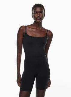 DIVINITY 7" ROMPER | Aritzia Dance Attire, Jersey Jumpsuit, Straight Neckline, Cute Rompers, Long Torso, Sweater Sale, T Shirt Vest, Sweater And Shorts, Shirt Sale