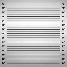 the height and width of a wall with measurements for each piece of paper on it