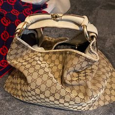 Gucci Horsebit Hobo Bag Large Size Has Wear In The Corners And Around The Trim Please Look At The Pictures Before You Send An Offer Gucci Hobo Bag, Large Hobo Bag, Bags Gucci, Gucci Horsebit, Gucci Bags, Hobo Bag, Large Bags, Gucci Bag, Large Size