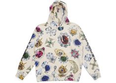 Buy and sell authentic Supreme streetwear on StockX including the Supreme Jewels Hooded Sweatshirt Cream and thousands of other streetwear clothing and accesories. Skeleton Jeans, Collage Pics, Supreme Streetwear, Dope Clothes, Future Wardrobe, Street Style Outfits Men, Hoodie Oversize, Custom Clothing, Streetwear Clothing