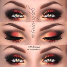 Make Up Designs, Drag Make-up, Makeup Guide, Makeup Eye Looks, Color Guard