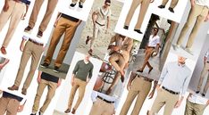 Khaki Pants For Men: An Ultimate Guide - Alex Righetto Khaki Outfit Men, Khaki Pants For Men, Khakis Outfit, Casual Khaki Pants, Khaki Chino Pants, Khaki Pants Men, Men Trousers, Fashion Business Casual, My Career