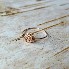 Rose Ring, Ring Rose Gold, Cute Rings, Fashion Ring, Diy Schmuck, Rings Simple, Diamond Wedding Bands, Cute Jewelry