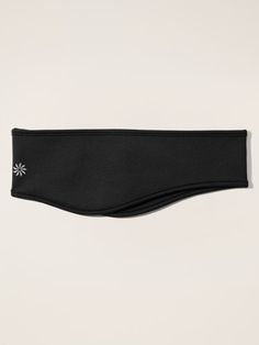 Winthrop Reflective Headband | Athleta Workouts At The Gym, Gym Studio, Headband Black, Dawn And Dusk, At The Gym, The Gym, Sleek, Gym