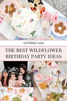 the best wildflower birthday party ideas