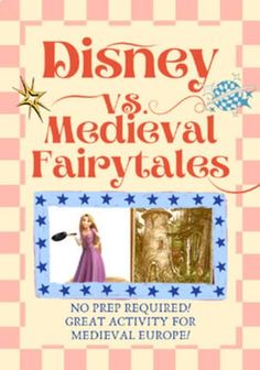 disney vs medieval fairy tales book cover