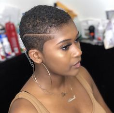 Natural Haircuts, Haircuts To Try, Short Natural Haircuts, Tapered Natural Hair