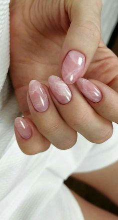 Colorful Summer Nails, 2023 Nails, Pink Gel Nails, Nails Art Designs, French Manicure Nails, Subtle Nails, Minimal Nails, Work Nails, Casual Nails