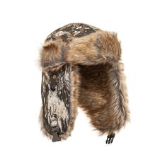 an image of a hat with fur on it