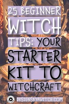 25 Beginner Witch Tips: Your Starter Kit to Witchcraft - Witchcraft Starter Kit, Witch Starter Kit Diy, Must Have Witch Stuff, Beginner Witchcraft Tips, Beginning Witch Tips, Closet Witch Tips, Witchy Tips And Tricks, Witch Alters For Beginners, Witch Tips And Tricks