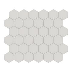 Anatolia - Soho Porcelain - 2 in. Hexagon Unglazed Mosaic - Halo Grey Matte Soho Tile, Hexagon Halo, Traditional Color Palette, Soho Loft, Unglazed Porcelain, Mosaic Pieces, Modern Tiles, Hexagonal Mosaic, Grey Tiles