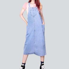 Take your wardrobe on a trip down memory lane with the 2023 Spring-Summer Collection's 90s-trend full-length light wash denim dress! This denim dream is the perfect blend of an edgy. grunge-inspired attitude and timeless sophistication.Why It's Our Next Must-HaveWith its unique distressed pattern and sleek slim fit. this dress is designed to make a statement ââ‚?the ultimate expression of rebellious elegance! Plus. its duo of a resilient zipper and stylish button ensures both functionality and f Y2k Washed Jeans For Spring, Light Wash Cotton Denim Jumpsuit With Frayed Hem, Light Wash Relaxed Fit Denim Dress, Light Wash Denim Dress With Relaxed Fit, Relaxed Fit Light Wash Denim Dress, Trendy Light Wash Relaxed Fit Denim Dress, Relaxed Fit Denim Dress With Frayed Hem, Sleeveless Relaxed Fit Denim Dress, Denim Blue Dress With Frayed Hem