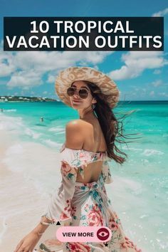 White Tailored Shorts, Casual Chic Denim, Tropical Vacation Outfits, Tropical Adventure, White Lace Crop Top, Market Day, Drop Shoulder Shirt, White Spaghetti Strap, Modern Streetwear