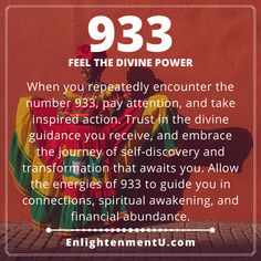 When you repeatedly encounter the number 933, pay attention, and take inspired action. Trust in the divine guidance you receive, and embrace the journey of self-discovery and transformation that awaits you. Allow the energies of 933 to guide you in connections, spiritual awakening, and financial abundance. 933 Angel Number, 933 Angel Number Meaning, Numerology Number 11, Divine Power, Pch Sweepstakes, Number 11