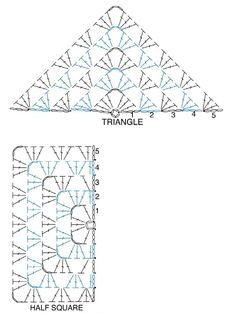 the triangle is shown with two sides and one side that has three triangles on it