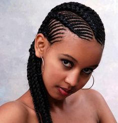 Ethiopian Braids, Ethiopian Hair, African Braids Hairstyles Pictures, Ghana Braids Hairstyles, Braids Hairstyles Pictures, Cool Braid Hairstyles, Beautiful Braids, Hairstyle Women