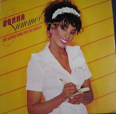 the album cover for donna summer is shown