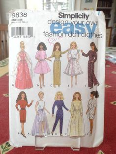 the sewing pattern for misses dress and jacket