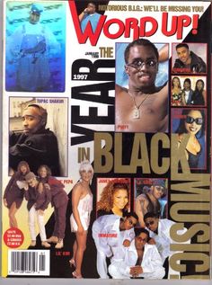 the front cover of word up magazine featuring black men and women in their own words