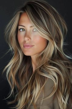 Rambut Brunette, Brunette Hair With Highlights, Vlasové Trendy, Blonde Hair Inspiration, Blonde Hair Looks, Hair Affair, Long Blonde, Hair Color And Cut, Long Blonde Hair