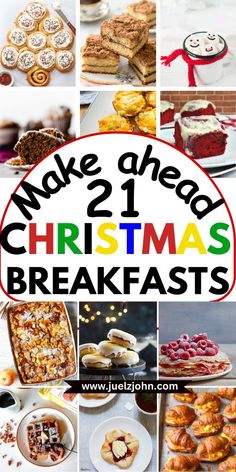 Looking for easy breakfast recipes for Christmas morning. Enjoy a wide variety of Christmas Breakfast ideas that are family-friendly. Christmas recipes for easy holiday breakfasts. Christmas brunch recipes. Christmas morning breakfast. Easy Xmas Morning Breakfast, Christmas Breakfast Desserts, Brunch Recipes Christmas, Make Ahead Christmas Breakfast, Breakfast Gourmet, Red Velvet Cinnamon Rolls, Christmas Breakfasts, Christmas Breakfast Recipes, Eggnog Pancakes