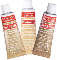 Silver Rub N Buff, Rub And Buff, Rub N Buff, Ceramic Accessory, Gilding Wax, Mineral Spirits, Color Kit, Furniture Finishes, Painting Supplies