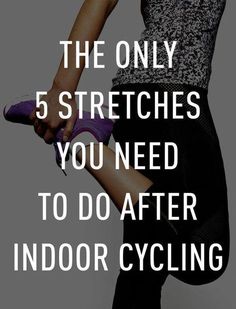 To get you off that bike and out of your sweaty clothes ASAP. Cycling Stretches, Bike Decor, Pelo Cafe