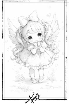 Chibi Coloring, Chibi Coloring Pages, Chibi Drawings, Kawaii Design, Kawaii Girl