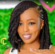 African Braids Hairstyles Pictures, Curly Crochet Hair Styles, Natural Hair Twists, Twist Braid Hairstyles