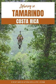 Experience the thrill of ziplining in Tamarindo, Costa Rica! Soar through the treetops and enjoy an adrenaline-pumping adventure that's perfect for thrill-seekers and outdoor enthusiasts. #Tamarindo #CostaRica #Ziplining #AdventureTravel Costa Rica Itinerary, Central America Destinations, Living In Costa Rica, Visit Costa Rica, Costa Rica Vacation, Central America Travel