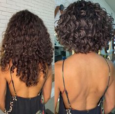 Short Curly Haircuts Chin Length, 3a3b Curly Hair Short, Short Layered Bob Curly Hair, Short Curly Hair Back View, 2b Short Haircut, Rezo Cut Curly Hair Short, Short Curly Hair Bob Natural Curls, Short Curly Hair Cuts For Round Faces, Layered Curly Bob Hairstyles