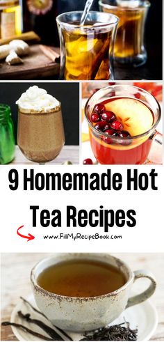 9 homemade hot tea recipes that are easy to make