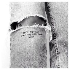 Ain't nothing like the real thing baby. #BingBangInspo  #Denim #Embroidery #HandStitched Jean Diy, Foto Tips, Vintage Diy, Black N White, Star Girl, Levis 501, Hippie Style, Street Styles