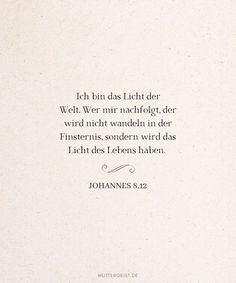 a quote written in german on white paper