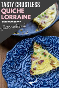 Easy Bacon and Cheese Frittata (or Quick Crustless Quiche Lorraine)