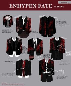 Given Taken Enhypen Outfit, Enhypen Red Outfit, Fate Concert Outfit, Enhypen Halloween Costume, Enhypen Dark Blood Outfits, Enhypen Given Taken Outfits, Enhypen Ear Piercing, The Boyz Concert Outfit, Enhypen Style Outfit