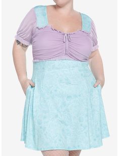 Her Universe Disney The Little Mermaid Lace-Up Sweetheart Dress Plus Size Life Is The Bubbles, Little Mermaid Dresses, Ariel Dress, Disney The Little Mermaid, Teacher Clothes, Her Universe, Hooded Dress, Plus Size Fits, Sweetheart Dress