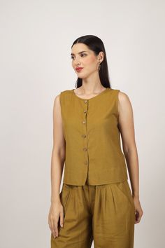 Olive Sleeveless Top for Women Linen Crop Top Linen Blouse - Etsy Linen Crop Top, Linen Blouse, Top For Women, Linen Women, Sleeveless Top, Blouses For Women, Custom Made, Crop Top, Crop Tops