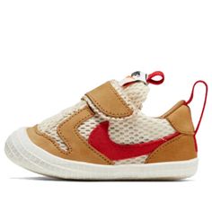 Kids Nike Tom Sachs x Craft Mars Yard 2.0 Crib Sport Red/Maple Marathon Running Shoes/Sneakers Nike Tom Sachs, X Craft, Tom Sachs, Red Maple, Marathon Running Shoes, Marathon Running, Running Shoes Sneakers, Kids Nike, Air Jordan Sneaker